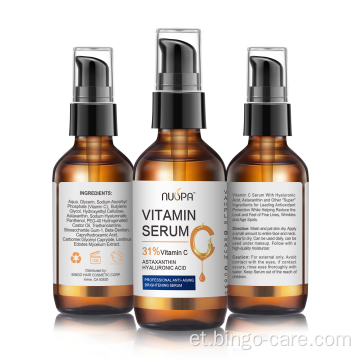C-vitamiini seerum Organic Brightening Skin Tone Moisture